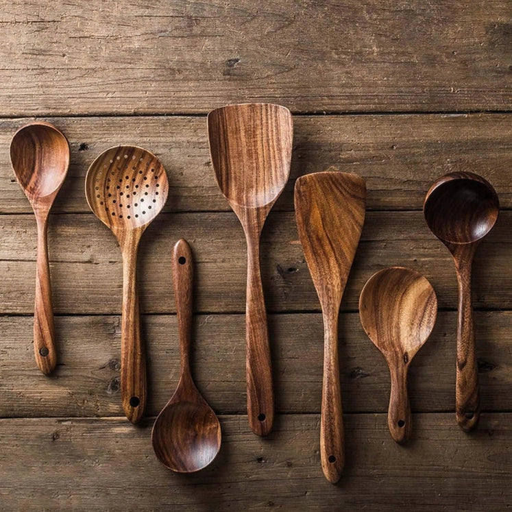 Traditional Teak Utensils